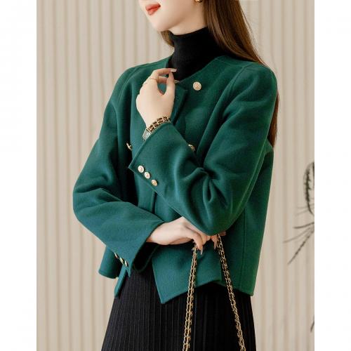 气质双面呢外套