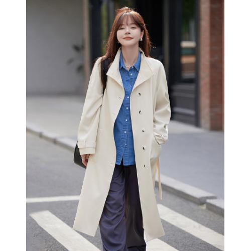 【气质立领】2023秋季新品经典气质酷飒立领百搭款风衣外套女