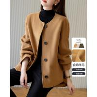 短款双面呢外套