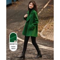 翻领双面呢大衣