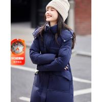 休闲中长款羽绒服