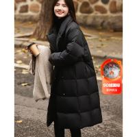 简约长款羽绒服