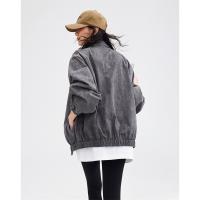 【格雷系风外套】防风保暖立领酷女孩廓形感个性显瘦宽松上衣外套