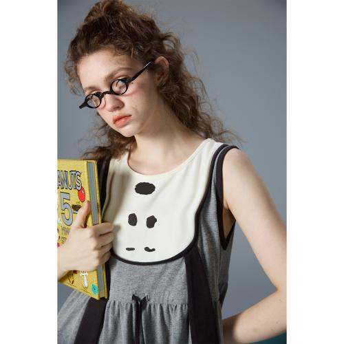 yso史努比睡衣女春夏款连体套装卡通无袖可爱元气可外穿家居服B