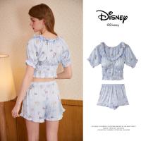 GUKOO/果壳睡衣女夏套装女睡衣夏季新款日系短袖家居服