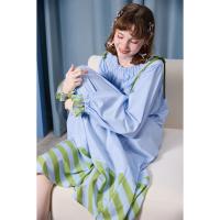 yso【礼物系列】甜美睡裙女春夏薄款度假风气质蝴蝶结长裙家居服