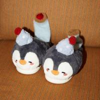 Gukoo/果壳拖鞋女冬季小企鹅可爱新款加绒保暖女士居家棉拖鞋