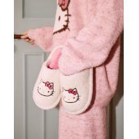 【HelloKitty联名】拖鞋女居家秋冬高级毛毛棉拖鞋