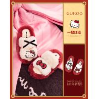 【HelloKitty红品特辑】拖鞋女冬毛毛拖可外穿居家拖鞋