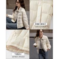 【雪域漫游】冬420T尼丝纺哑光锁绒90鸭绒衬衫式羽绒服女