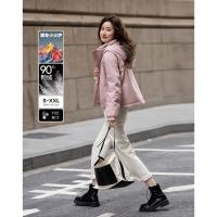 【北欧棉三防系统】冬季户外轻量感90鸭绒短款保暖羽绒服外套女