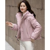 【北欧棉三防系统】冬季户外轻量感90鸭绒短款保暖羽绒服外套女