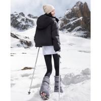 【北欧棉三防系统】冬季户外轻量感90鸭绒短款保暖羽绒服外套女