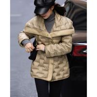 【黑珍珠版小蛮腰】冬季轻量高保暖90鸭绒橡筋腰带短款女羽绒服