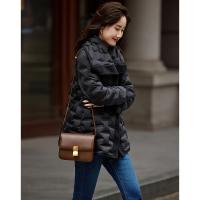 【黑珍珠版小蛮腰】冬季轻量高保暖90鸭绒橡筋腰带短款女羽绒服