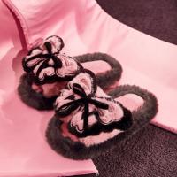 【甜酷蝴蝶可外穿】秋冬拖鞋女毛毛拖鞋可外穿高级感居家拖鞋