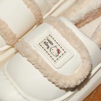 【HelloKitty】家居拖鞋女冬保暖毛拖鞋棉鞋时尚可外穿