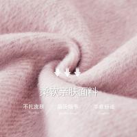 【了不起的外套】冬季设计感藏肉大落肩骆驼绒绵羊毛双面呢大衣女