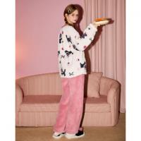 Gukoo/果壳【加厚北极绒】睡衣女秋冬云柔甜酷少女风高级感女士家居服套装