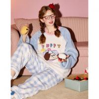 Gukoo/果壳【原创IP】睡衣女秋冬加厚北极绒派对小狗系列家居服套装可外穿