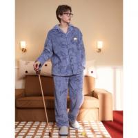 【路西法联名】男士睡衣加厚北极绒冬季柔软卡通满印家居服套装