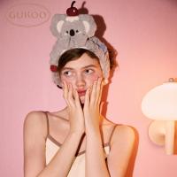 Gukoo/果壳束发带24新款毛绒考拉发带洗脸洗漱女士小企鹅束发带