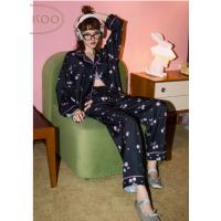 Gukoo/果壳睡衣女春秋款库洛米联名新款宽松女士居家服套装A