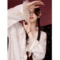 【Gukoo果壳】秋季新中式国风蝴蝶款气质简约亲肤女式家居服套装