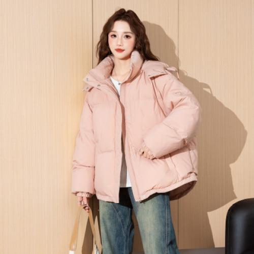 唐狮2026冬季女羽绒服连帽设计少女爱心超好看小个子羽绒外套