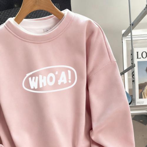 唐狮2026春秋季情侣圆领卫衣女设计感独特男款韩系穿搭超好看卫衣