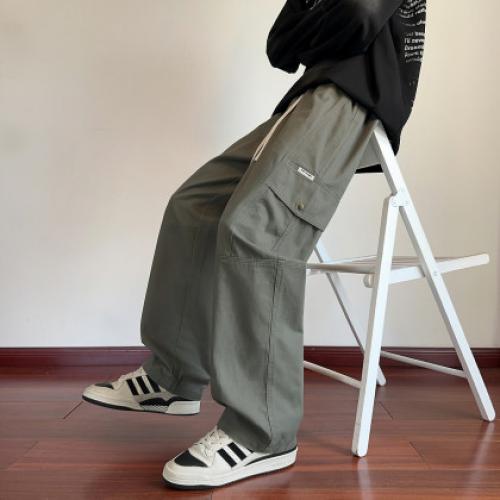 唐狮2026男春秋季休闲长裤宽松百搭休闲裤直筒裤潮流男裤日系