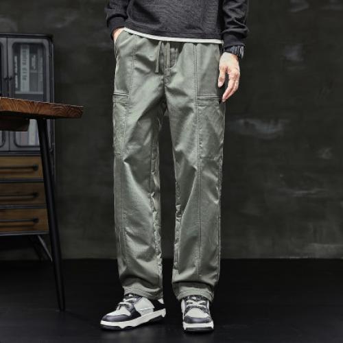 唐狮2026秋冬新款男休闲裤工装直筒长裤宽松潮流简约休闲风潮