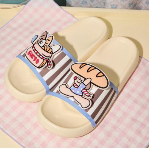 Gukoo/果壳拖鞋女夏季轰轰小狗新款可爱百搭女士居家凉拖鞋