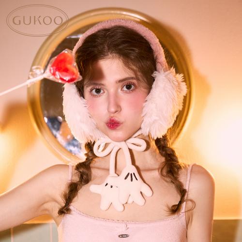 【小熊粉丝专享】Gukoo果壳毛绒耳罩米奇保暖冬季新款甜美加绒耳套