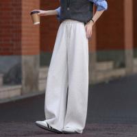 【弯刀企划】25冬户外运动风松紧腰卫裤遮肉小个子显瘦休闲裤女