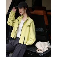 【三防黑科技】2026春山系可脱卸连帽撞色短款装饰拉链宽松女式外套