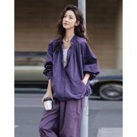 【城市轻户外穿搭】春季时髦尼龙立领暗门襟廓形感遮肉女休闲外套