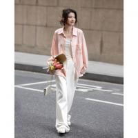 【职场时髦精】春秋立体不规则条纹衬衫宽松藏肉好搭衬衣女装上衣