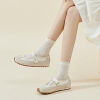 【优雅运动】软底透气百搭日常通勤拼接运动玛丽珍鞋女休闲鞋