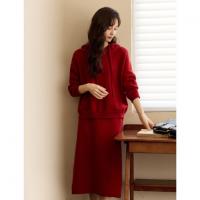 【初春约定】春秋甜美慵懒连帽卫衣针织衫女减龄氛围感上衣卫衣女