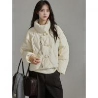 唐狮2026秋冬款羽绒服女款短款女立领新中式短款羽绒服高级感