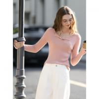 唐狮2026秋冬女V领毛织打底衫女内搭高级感可外穿秋冬百搭上衣