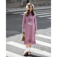 唐狮2026秋冬连衣裙女长袖甜美风宽松超好看温柔系穿搭时尚百搭