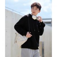 唐狮秋冬新款卫衣男士连帽衫美式青少年外套上衣外套加绒潮流