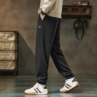 唐狮2026秋季新款休闲长裤男士宽松运动风束脚裤韩系日常百搭潮