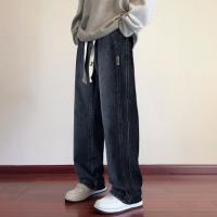 唐狮2026秋冬季牛仔长裤男宽松百搭时尚直筒裤休闲风美式高街男裤