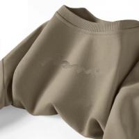 唐狮2026春秋新款男士卫衣圆领净色宽松简约青少年套头衫无帽外套