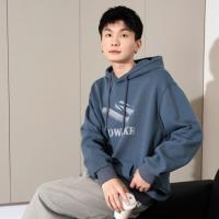 唐狮2025春秋季新款连帽卫衣男生宽松帽衫美式上衣服ins外套潮牌