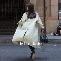 【韩系酷飒街头风】秋款大版休闲感后开叉百搭风衣外套