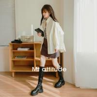 【韩系阔板辣妹风】秋季 纯色简约清爽衬衫式外套